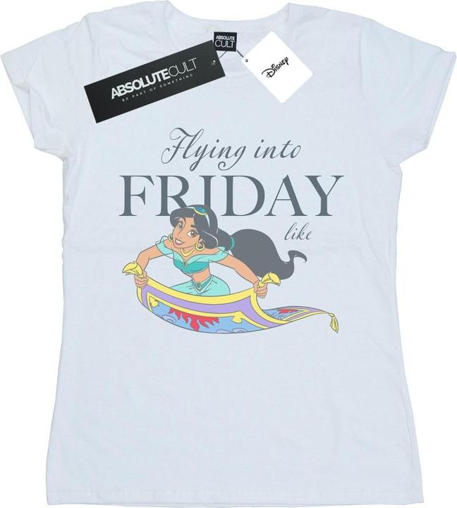 Produktbild Disney Princess Jasmine Flying Into Friday Like TShirt (XL)