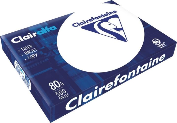 Produktbild Clairefontaine Clairalfa (80 g/m², 500 x, A3)