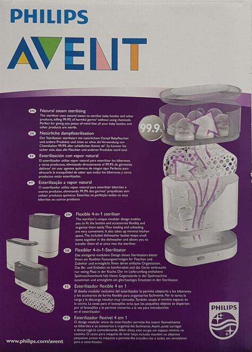 Actual product image Philips Avent 4- in-1 steam sterilizer
