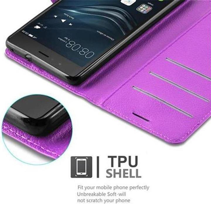 Produktbild Cadorabo Book mit Standfunktion Cover (Huawei P9 Lite)