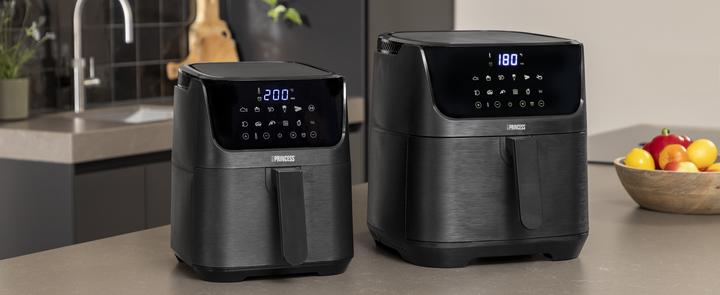 Image du produit Princess Friteuse numérique à air chaud 6,5 L avec séparateur