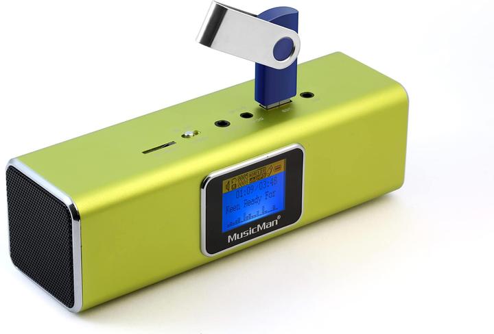Actual product image Technaxx Musicman Ma (5 h, Electrical connection, Rechargeable battery operated, USB power delivery)