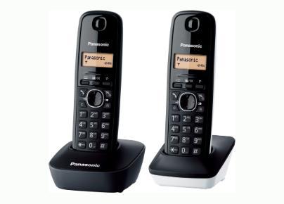 Immagine prodotto Panasonic TELEFONO WIRELESS KX-TG1612SP1 BIANCO/NERO DUO