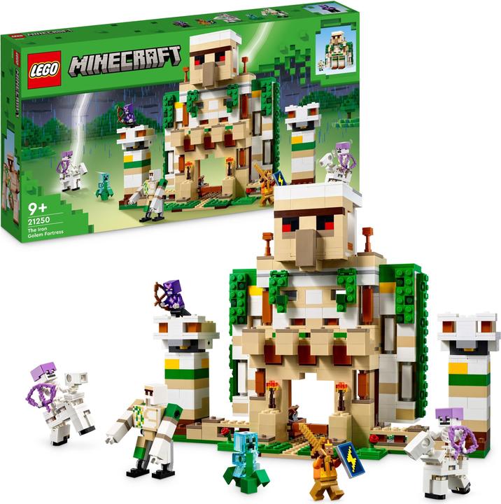 Image du produit LEGO 21250 La forteresse du golem de fer (21250, LEGO Minecraft)