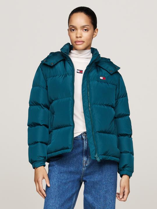 Image du produit Tommy Jeans Alaska Pufferjack Dames - Deep Seawater - Maat M (M)