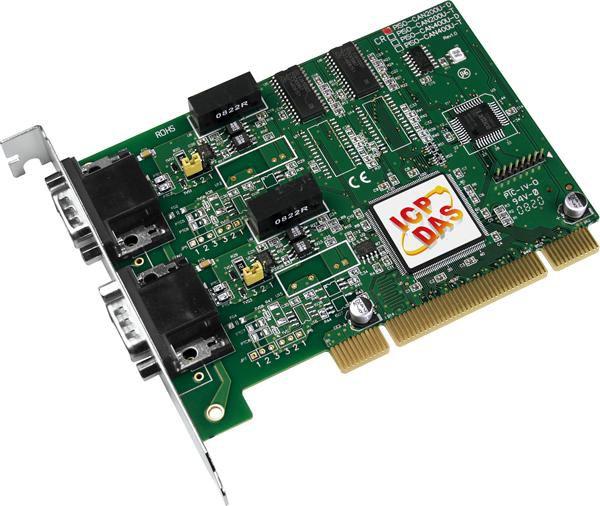 Actual product image Moxa CAN, UNIVERSAL PCI, 2-PORT DB9