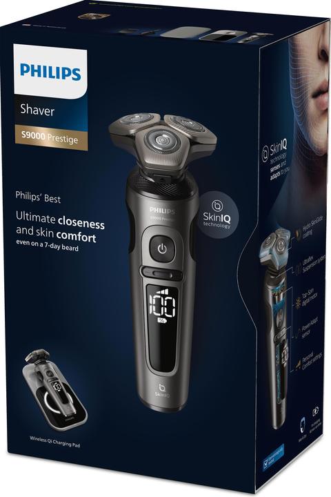 Actual product image Philips Shaver S9000 Prestige SP9872/15 Wet & dry electric shaver, Series 9000
