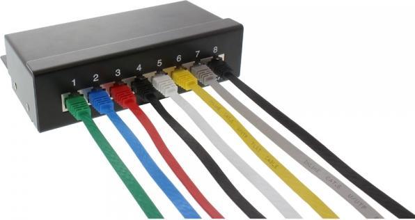 Produktbild InLine 3m Patchkabel flach, U/UTP, Cat.6 (U/UTP, CAT6, 3 m)