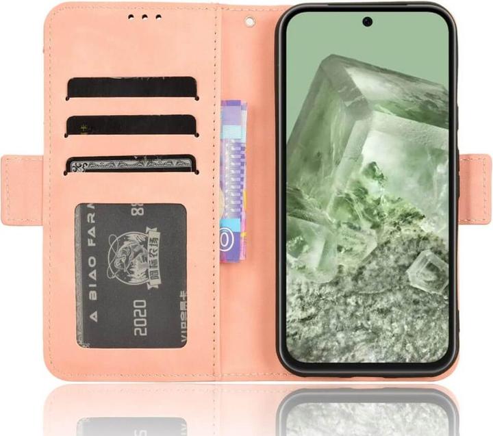 Produktbild Cover-Discount Google Pixel 8a - Etui viele Kartenfächer (Google Pixel 8a)