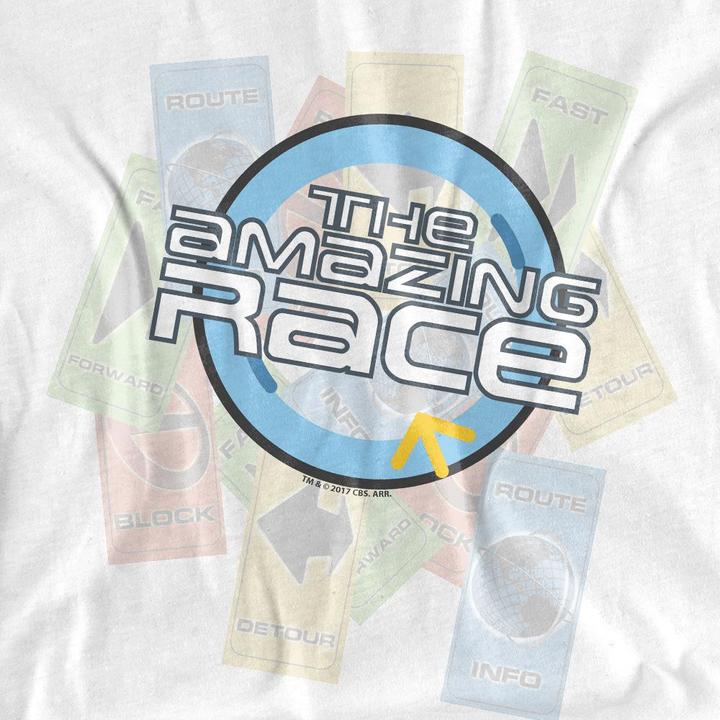 Actual product image The Amazing Race Unisex Adult The Race T-Shirt (XL)