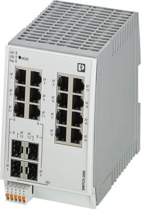 Phoenix Contact Switch Ethernet industriale FL SWITCH 2312-2GC-2SFP (16 Porti)