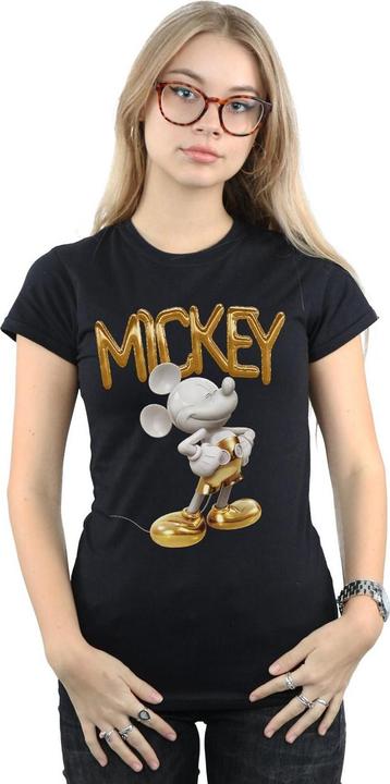 Immagine prodotto Disney Mickey Mouse Gold Statue Maglietta Donna (XL)