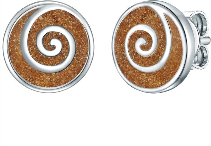 Rafaela Donata Damen Ohrringe Spirale - 36032 (Sterling Silber)