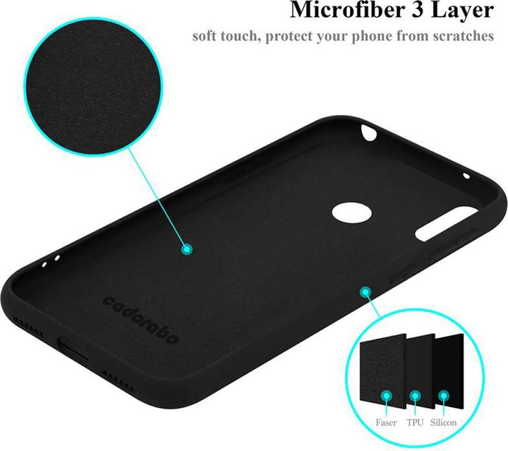 Immagine prodotto Cadorabo Copertura della cassa del silicone liquido TPU (Huawei Y7 Prime (2019), Huawei Y7 (2019))