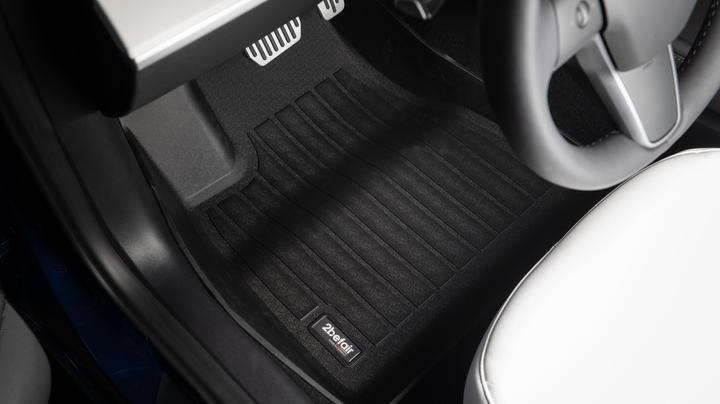 Immagine prodotto 2befair Set completo di tappetini per tutte le stagioni per la Tesla Model 3 (1 set di 5 tappetini)