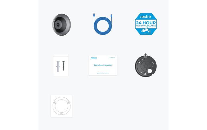 Produktbild Reolink Fisheye Series P520 (2560 x 2560 Pixels)