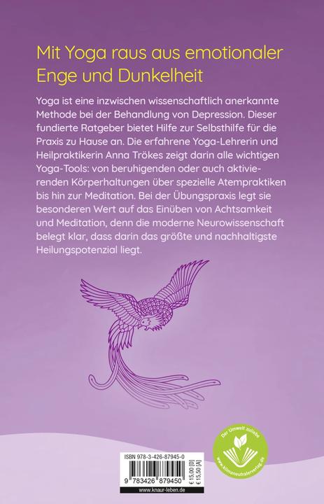 Produktbild Yoga bei Depression (Deutsch, Anna Trökes, 2023)