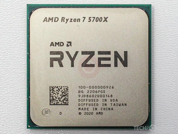Image du produit AMD Ryzen 7 5700X (AM4, 3.40 GHz, 8 -Core)