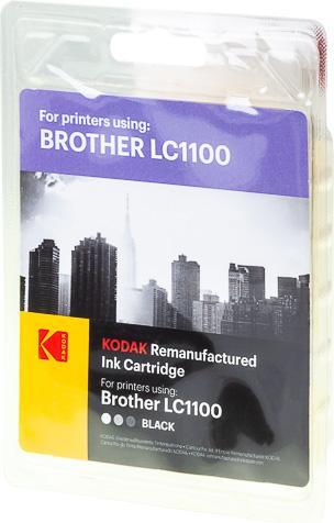 Produktbild Kodak 185B110001 BROTHER LC1100BK DCP/MFC Tinte black rebuilt 450Seiten