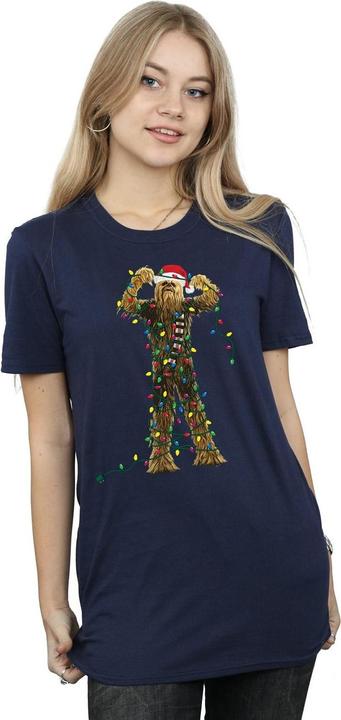 Image du produit Star Wars - T-shirt CHEWBACCA CHRISTMAS LIGHTS - Femme (L)