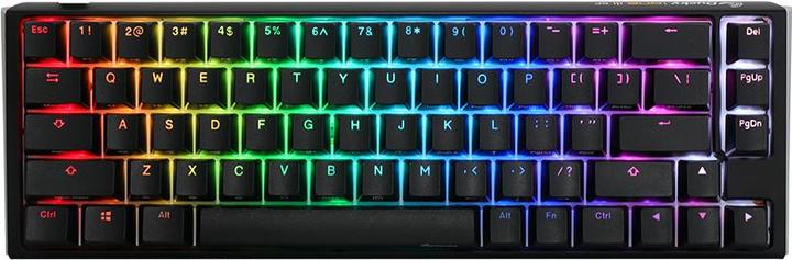 Produktbild Ducky One 3 Classic Black/White SF Gaming Tastatur, RGB LED - MX-Brown (DE, Kabelgebunden)