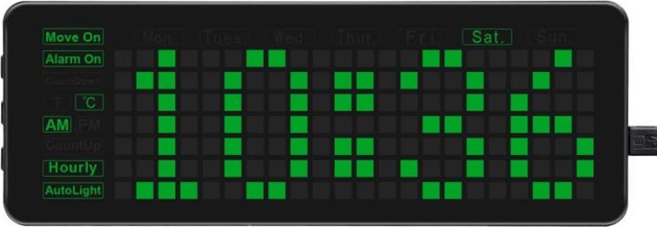 Actual product image WaveShare Electronic Clock for Raspberry Pi Pico