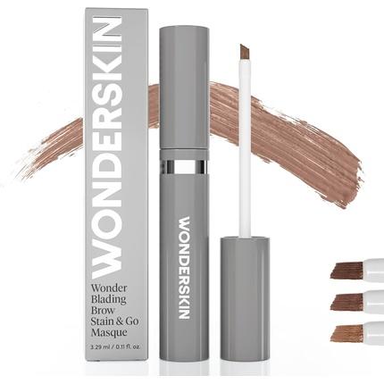 Actual product image Wonderskin Wonder Blading Brow Stain & Go Masque Blonde (Blonde)