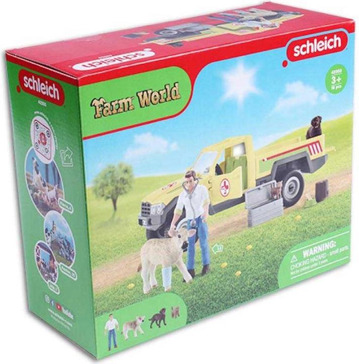 Image du produit Schleich Visite chez le vétérinaire à la ferme