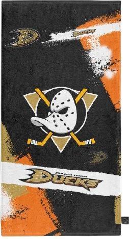 Produktbild Great Branding Anaheim Ducks Beachtowel "SPRAY" 75x150cm (75 x 150 cm)
