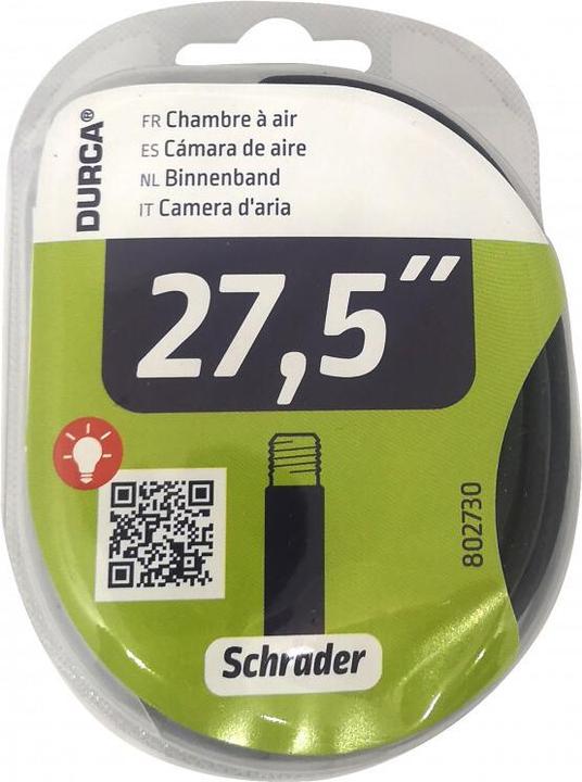 Durca fahrradschlauch 1,75/2,125-47/57-584 sv (Schrader (AV), 27.5", 47 mm)