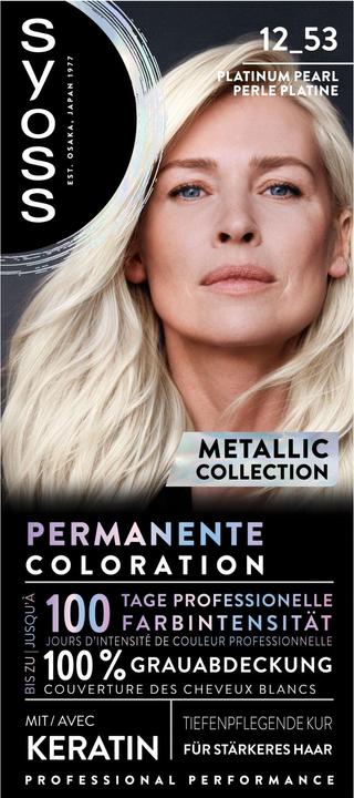 Produktbild Syoss Metallic Collection 12 53 Platinum Pearl (12 53 Platinum Pearl)