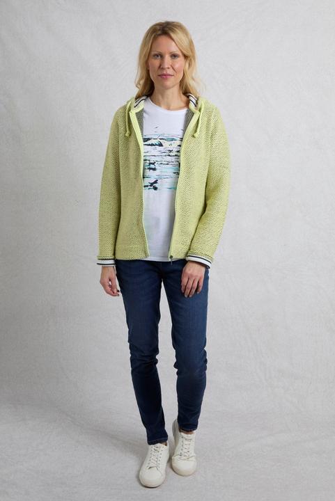 Produktbild Weird Fish Chicoa Hoodie mit durchgehendem Reissverschluss (34 D)
