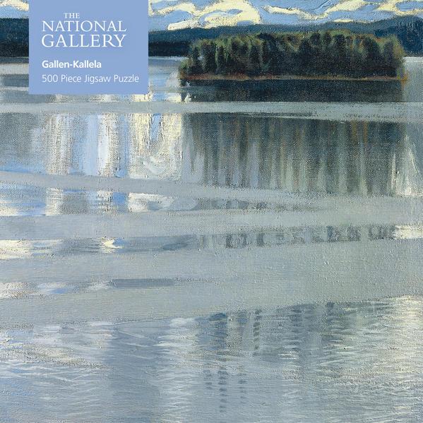 Actual product image Educa Adult Jigsaw Puzzle National Gallery: Lake Keitele by Akseli Gallen-Kallela (500 pieces) (500 pieces)