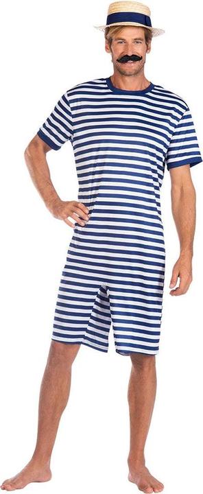 Actual product image Amscan Adult costume 1920s swimming costume blue size S (M/L)