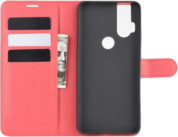 Produktbild MU Classic Litchi Leder Bookcover Series (Motorola One Hyper)