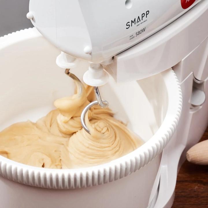 Image du produit Smapp Hand Mixer Blender with Bowl 451.66 2 Bowls White Safe Shopping with Home Delivery (580 W)