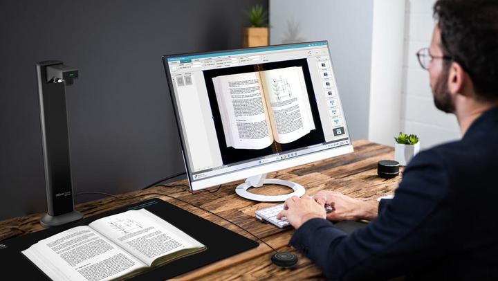 Actual product image Iris Scan Desk 7 Business (USB)