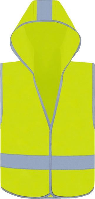 Actual product image Korntex Children's waistcoat with hoodie (S)