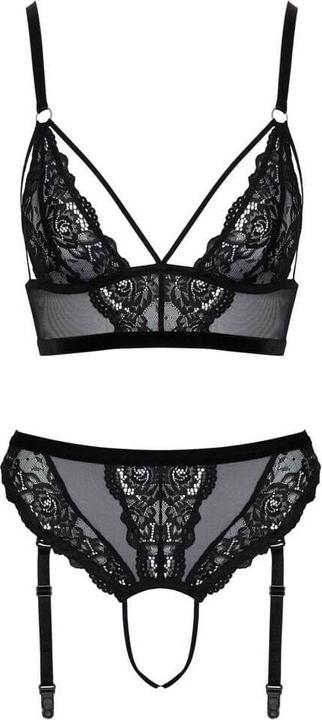 Image du produit Cottelli Collection Bra & Thong black XL (XL)