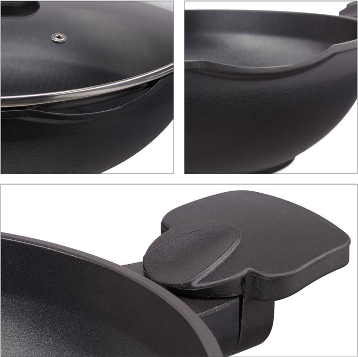 Actual product image Relaxdays Padella wok (30 cm, Wok, Aluminium)