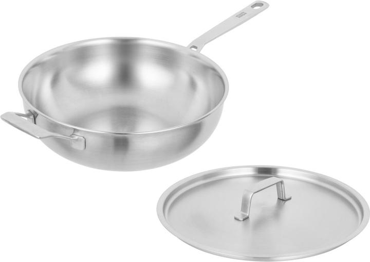 Kuhn Rikon Wok (28 cm, Wok Pfanne, Aluminium, Edelstahl)