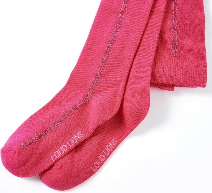 VidaXL Kinderstrumpfhose Knallrosa 128,Farbe: Knallrosa,Material (128)