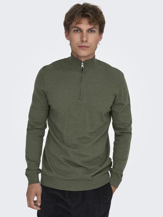 Produktbild Only & Sons Normal geschnitten Rundhalsausschnitt Pullover Strickpullover (L)