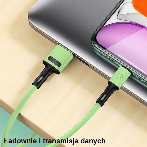 Produktbild Usams Kabel U52 USB-C 2A Fast Charge 1m purpurowy/purple SJ436USB04 (US-SJ436) (1 m, USB 3.2 Gen 1)