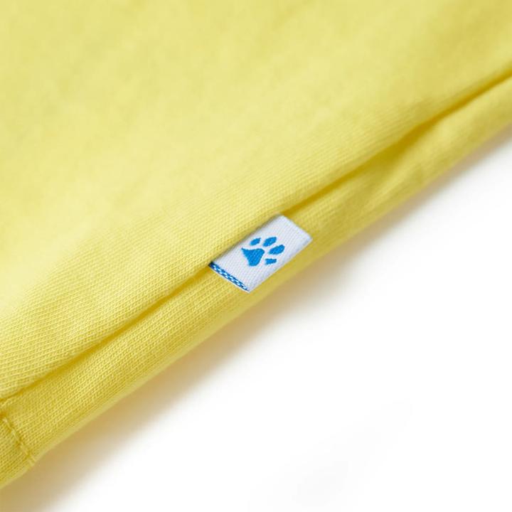 Produktbild VidaXL Kinder-T-Shirt Gelb 92,Material: 100 % Baumwolle,Farbe (92)