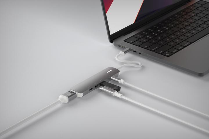 Produktbild LINQ Connects 5in1 PRO USB-C Multiport Hub 140W (USB-C, 5 Ports)