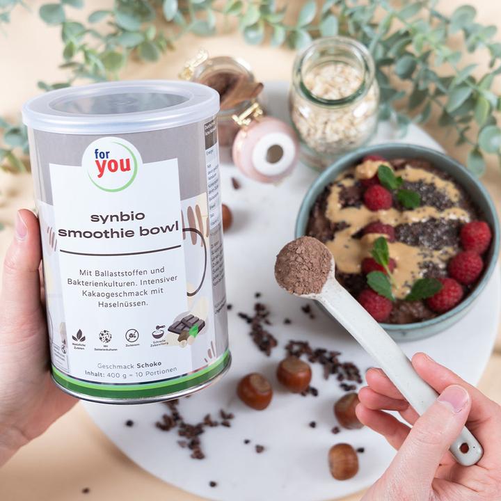 Produktbild For You smoothie bowl schoko (10 Stück, Pulver, 400 g)