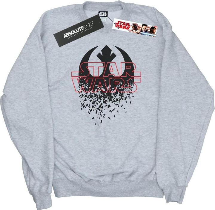 Star Wars The Last Jedi Shattered Emblem Sweatshirt
