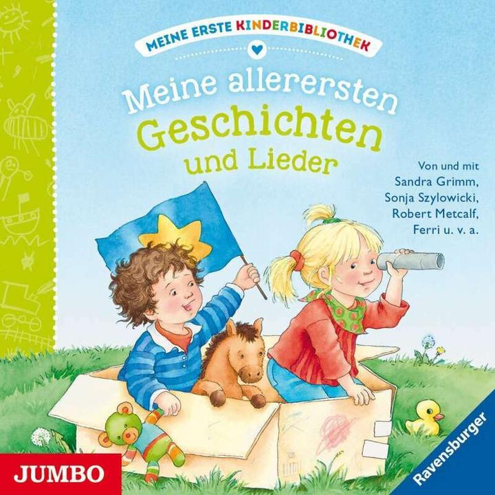 Jumbo Meine erste Kinderbibliothek. Meine allerersten Geschichten und Lieder (Sandra Grimm, Sonja Szylowicki, Robert Missler, Deutsch)