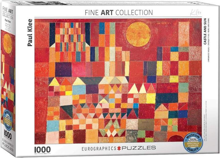 Produktbild Eurographics Burg und Sonne von Paul Klee (1000 Teile)